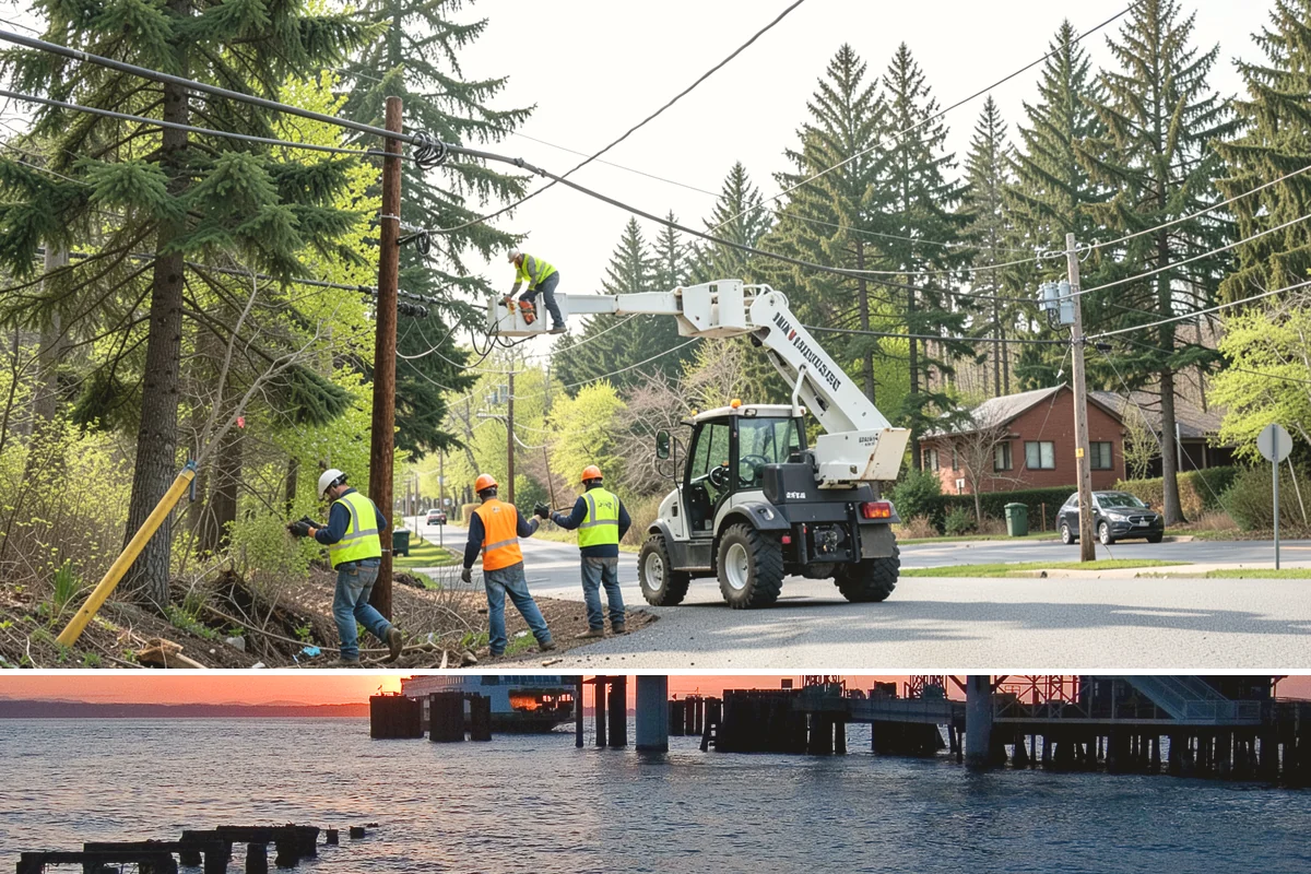 Sign Reflectivity Upgrade in Edmonds, Snohomish County, WA - Reflectivity assessments are often scheduled for the darker fall and winter months when nighttime evaluation windows are longest.
