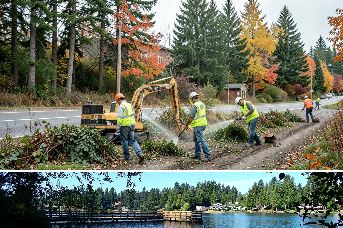 Sign Reflectivity Upgrade in Federal Way, King County, WA - Reflectivity assessments are often scheduled for the darker fall and winter months when nighttime evaluation windows are longest.