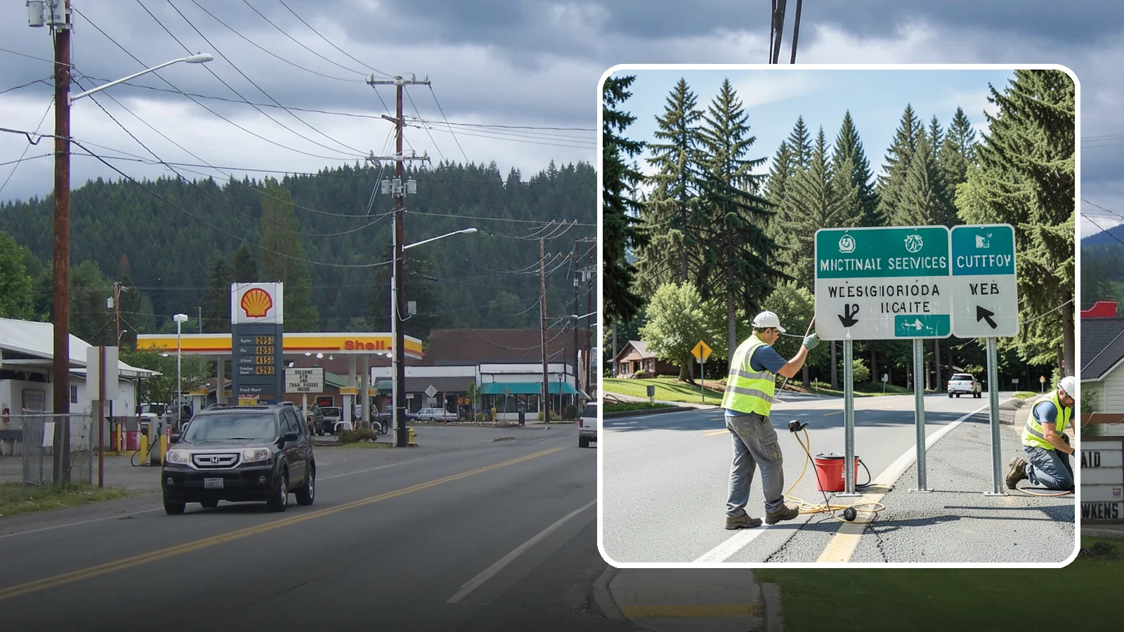 Sign Reflectivity Upgrade in Granite Falls, Snohomish County, WA - Assessment and replacement of faded signs to restore MUTCD minimum retroreflectivity across the sign inventory.