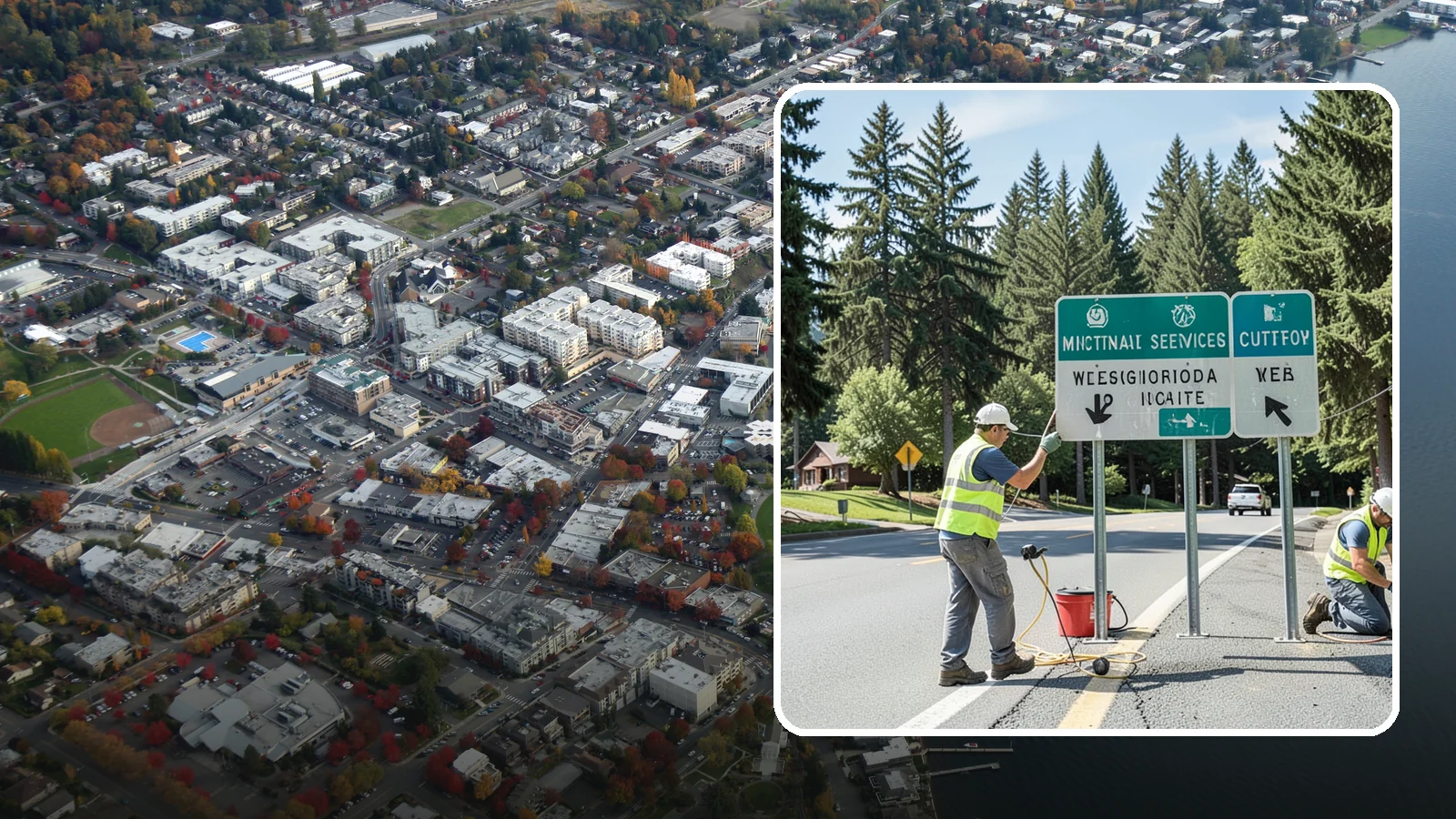 Sign Reflectivity Upgrade in Kirkland, King County, WA - Assessment and replacement of faded signs to restore MUTCD minimum retroreflectivity across the sign inventory.