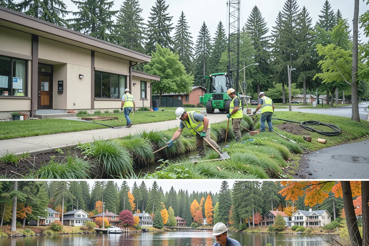 Sign Reflectivity Upgrade in La Conner, Skagit County, WA - Reflectivity assessments are often scheduled for the darker fall and winter months when nighttime evaluation windows are longest.