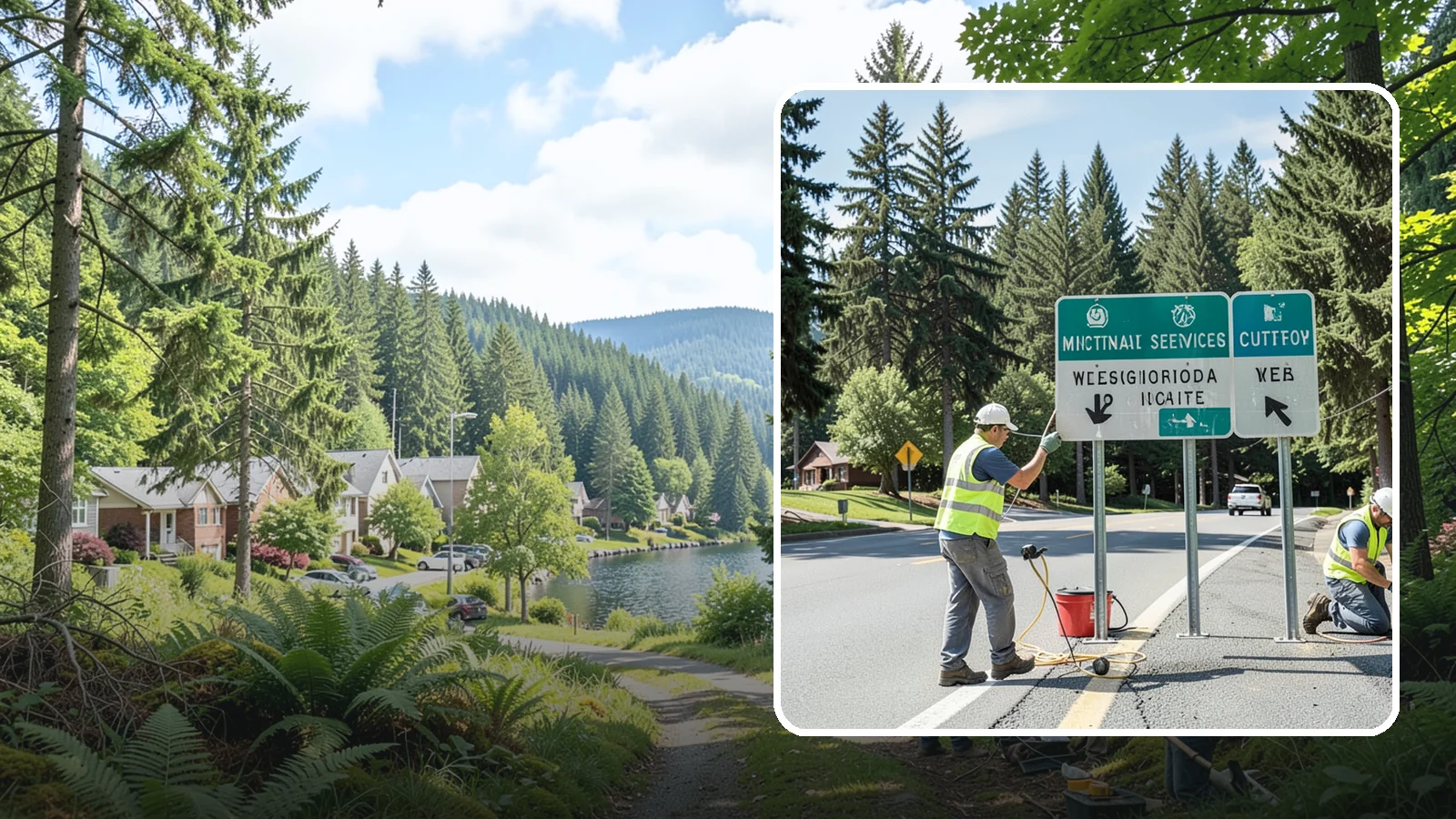 Sign Reflectivity Upgrade in Lake Forest Park, King County, WA - Assessment and replacement of faded signs to restore MUTCD minimum retroreflectivity across the sign inventory.