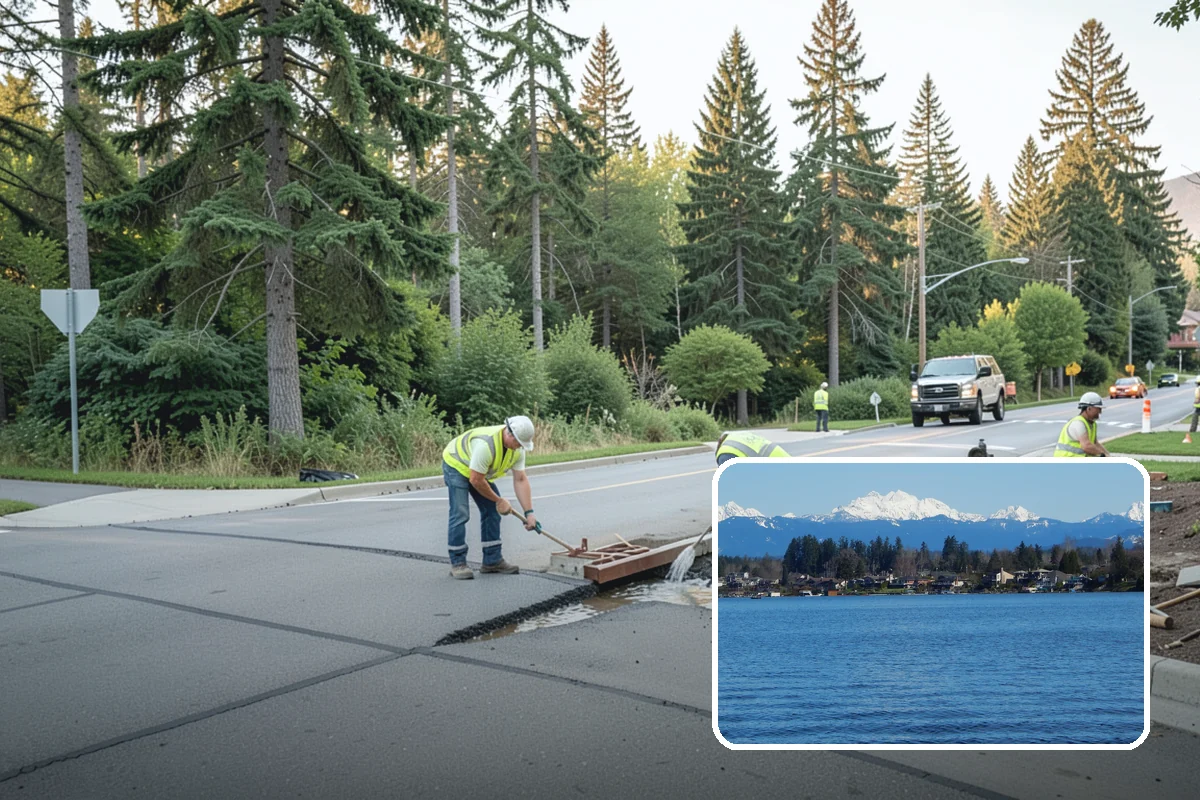 Sign Reflectivity Upgrade in Lake Stevens, Snohomish County, WA - Restores signs to MUTCD minimum retroreflectivity compliance