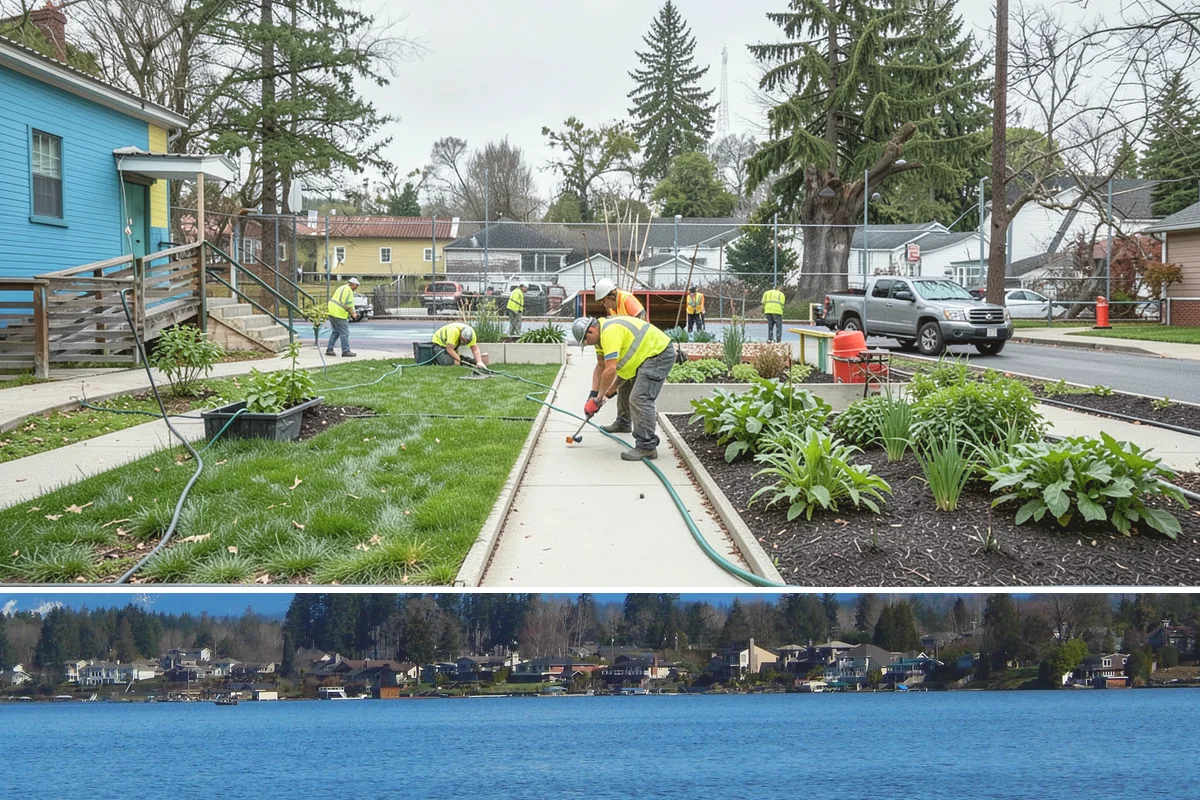 Sign Reflectivity Upgrade in Lake Stevens, Snohomish County, WA - Reflectivity assessments are often scheduled for the darker fall and winter months when nighttime evaluation windows are longest.
