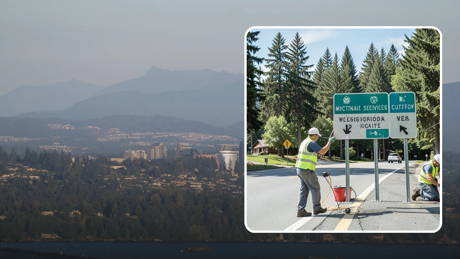 Sign Reflectivity Upgrade in Medina, King County, WA - Assessment and replacement of faded signs to restore MUTCD minimum retroreflectivity across the sign inventory.