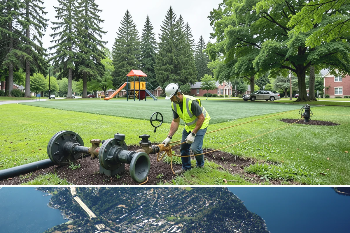Sign Reflectivity Upgrade in Mercer Island, King County, WA - Reflectivity assessments are often scheduled for the darker fall and winter months when nighttime evaluation windows are longest.