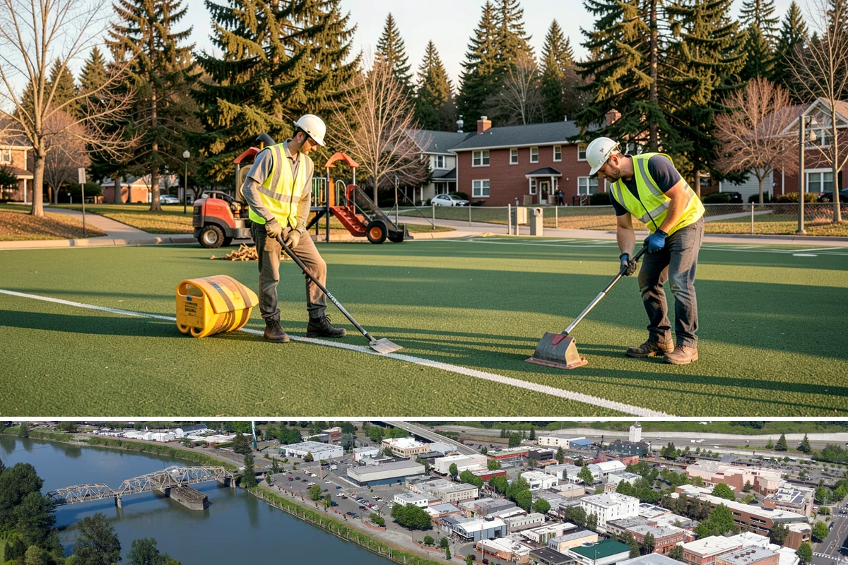 Sign Reflectivity Upgrade in Mount Vernon, Skagit County, WA - Reflectivity assessments are often scheduled for the darker fall and winter months when nighttime evaluation windows are longest.
