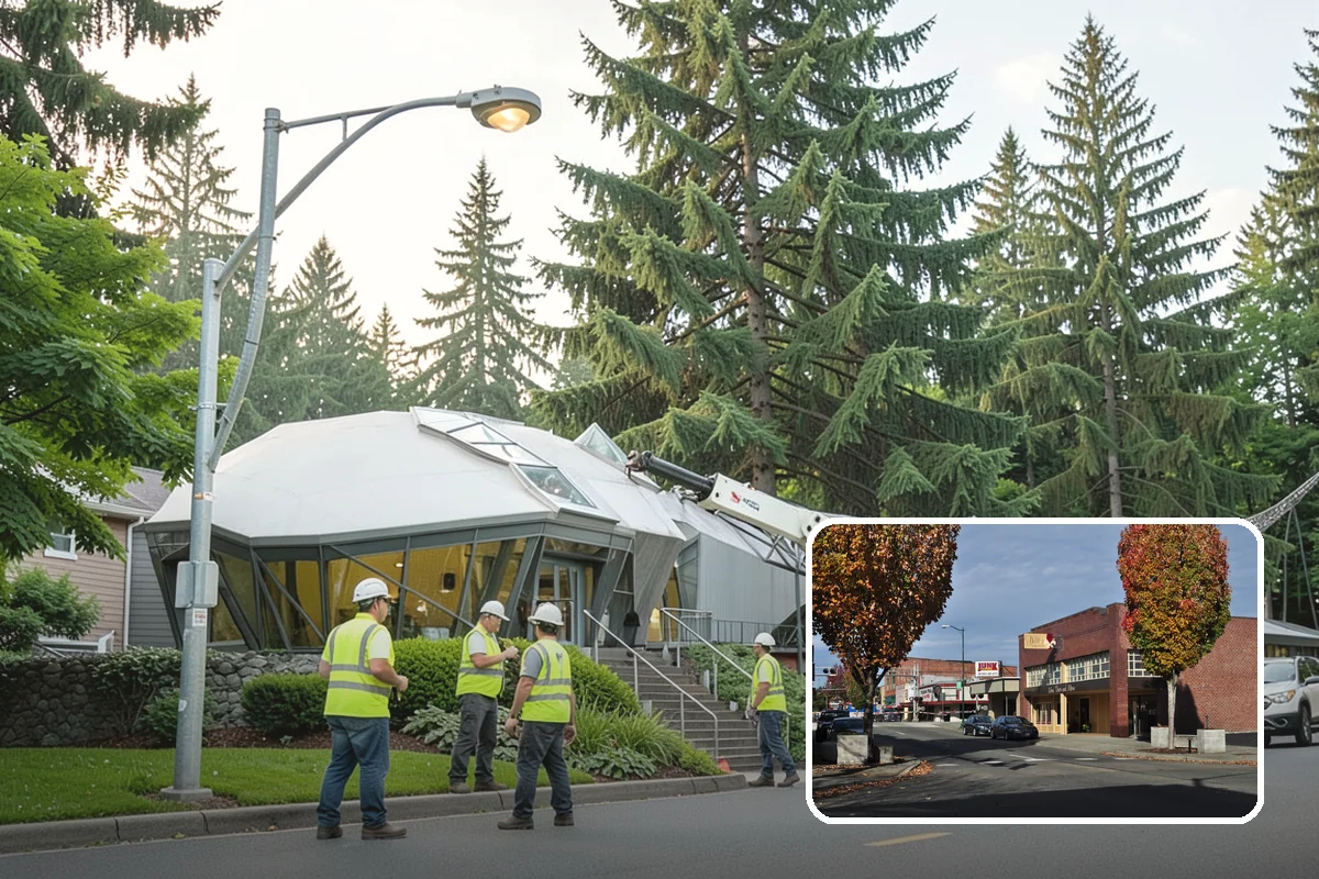 Sign Reflectivity Upgrade in Puyallup, Pierce County, WA - Restores signs to MUTCD minimum retroreflectivity compliance