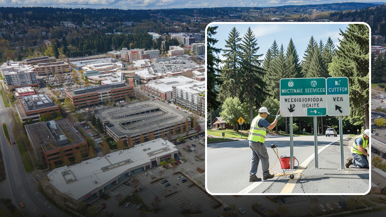 Sign Reflectivity Upgrade in Redmond, King County, WA - Assessment and replacement of faded signs to restore MUTCD minimum retroreflectivity across the sign inventory.