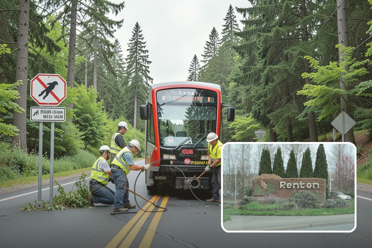 Sign Reflectivity Upgrade in Renton, King County, WA - Restores signs to MUTCD minimum retroreflectivity compliance