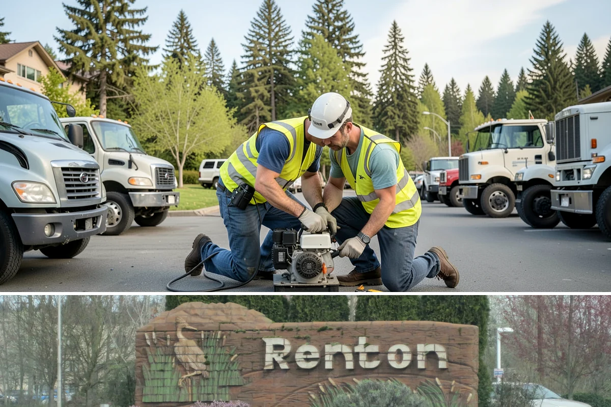 Sign Reflectivity Upgrade in Renton, King County, WA - Reflectivity assessments are often scheduled for the darker fall and winter months when nighttime evaluation windows are longest.