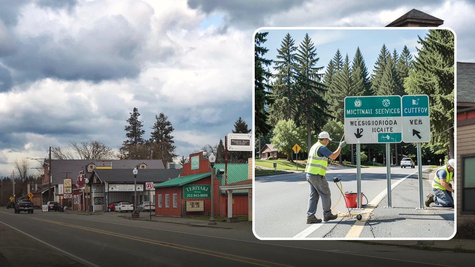 Sign Reflectivity Upgrade in Roy, Pierce County, WA - Assessment and replacement of faded signs to restore MUTCD minimum retroreflectivity across the sign inventory.