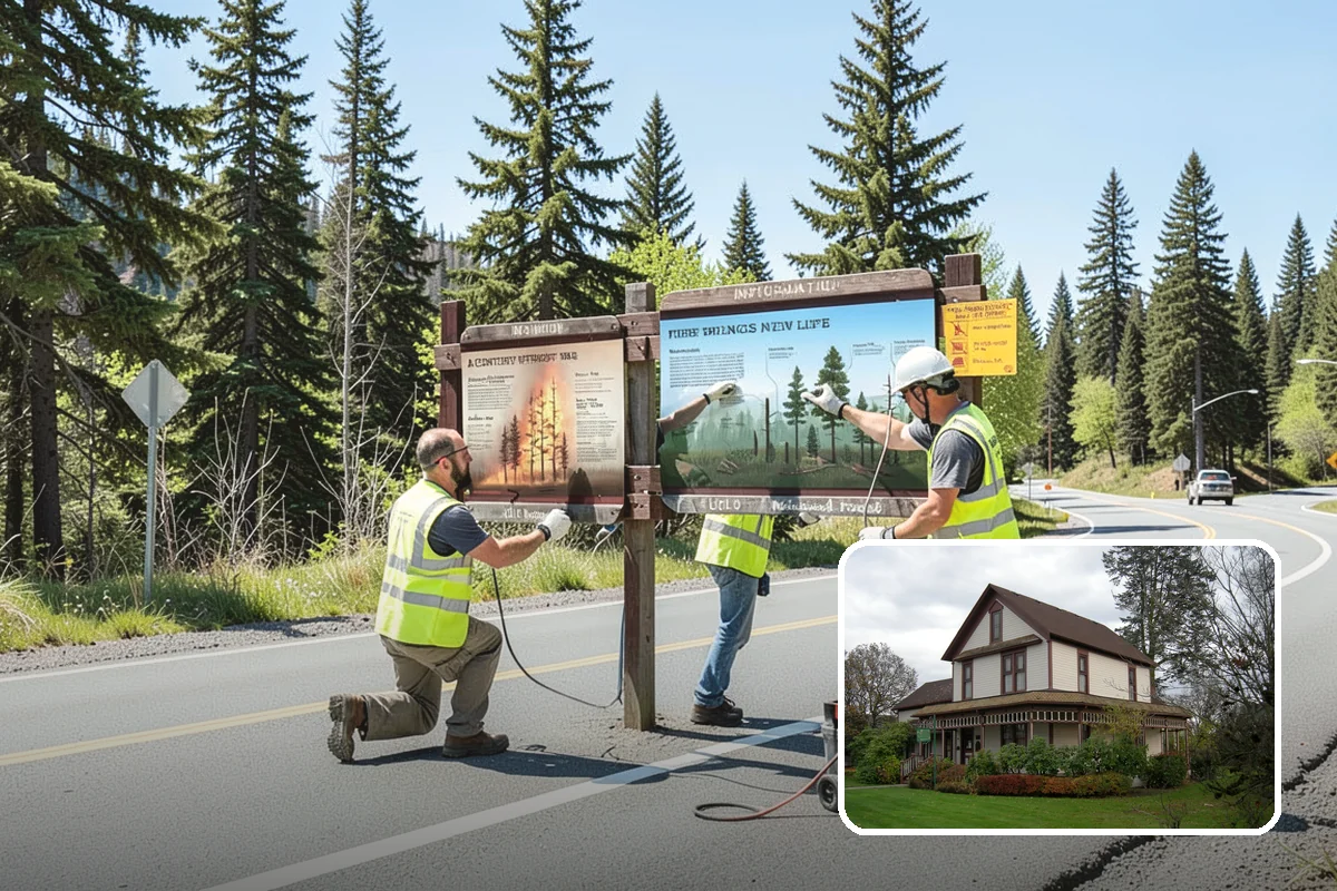 Sign Reflectivity Upgrade in Sumner, Pierce County, WA - Restores signs to MUTCD minimum retroreflectivity compliance