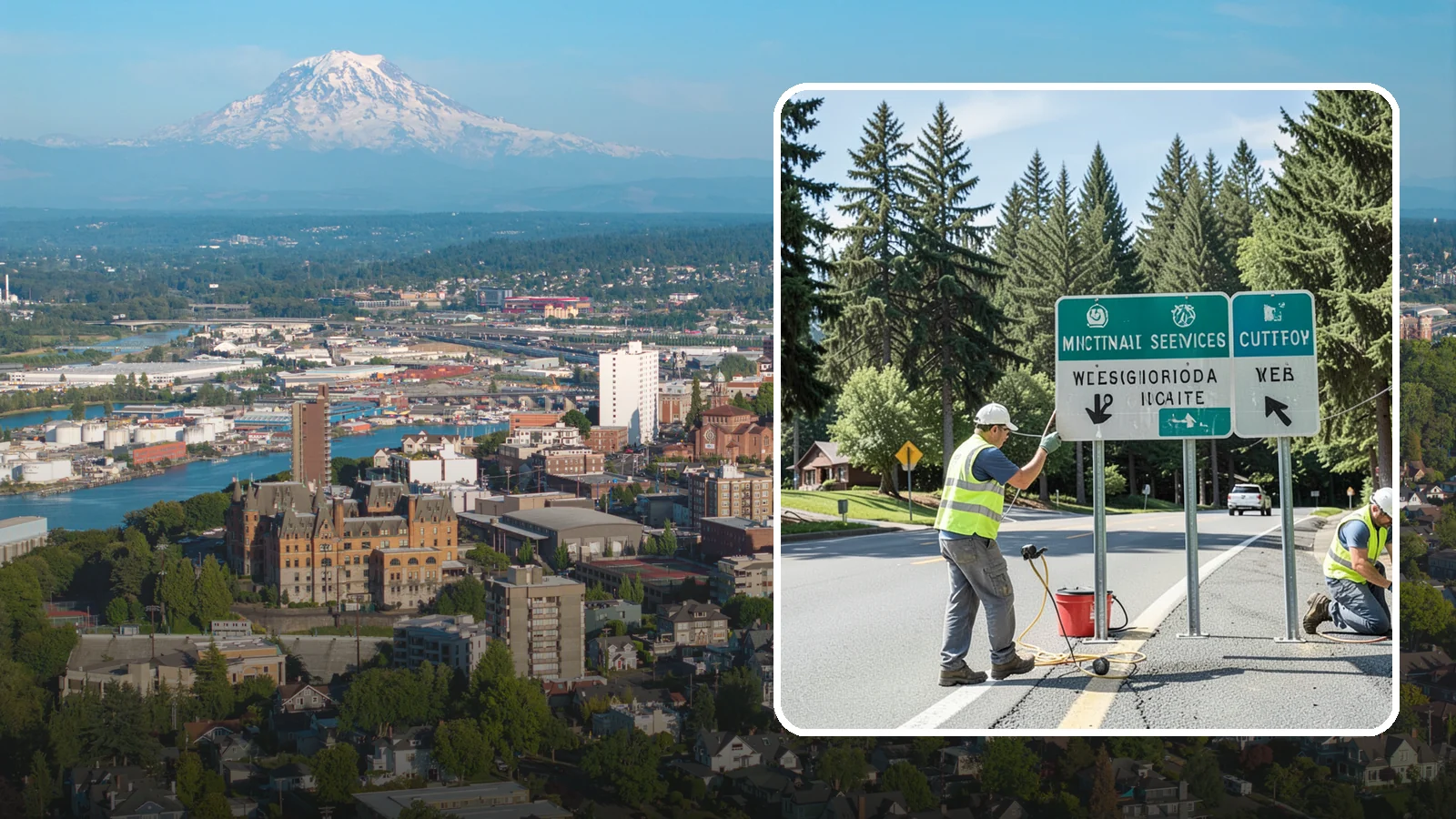 Sign Reflectivity Upgrade in Tacoma, Pierce County, WA - Assessment and replacement of faded signs to restore MUTCD minimum retroreflectivity across the sign inventory.