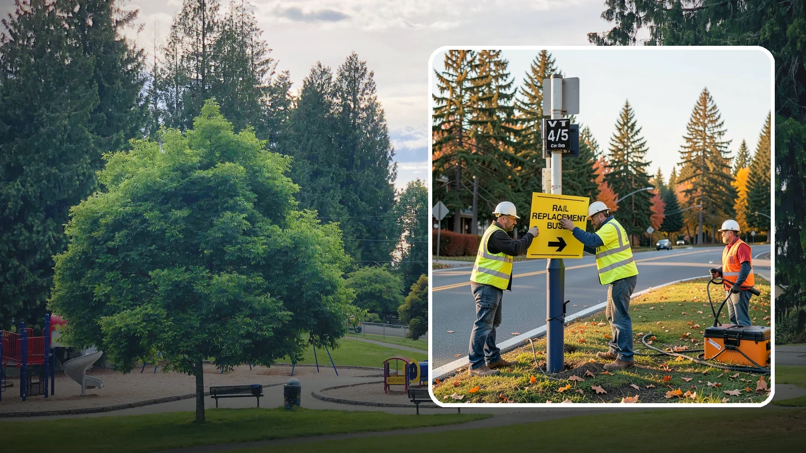 Sign Replacement in Bonney Lake, Pierce County, WA - We replace faded, damaged, or non-compliant signs while reusing sound posts and hardware where practical.