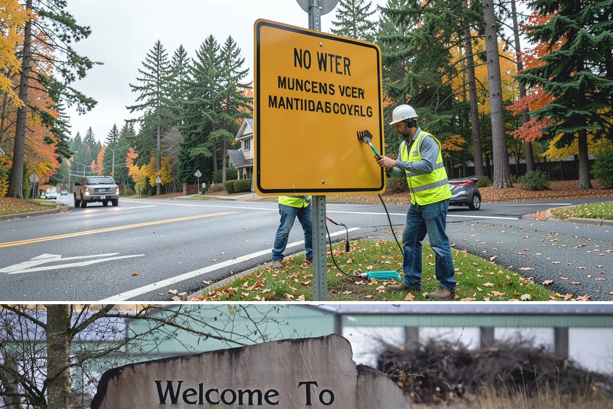 Sign Replacement in Buckley, Pierce County, WA - Retroreflectivity fades year-round, so replacement cycles run in every season, with larger batch orders often scheduled after...