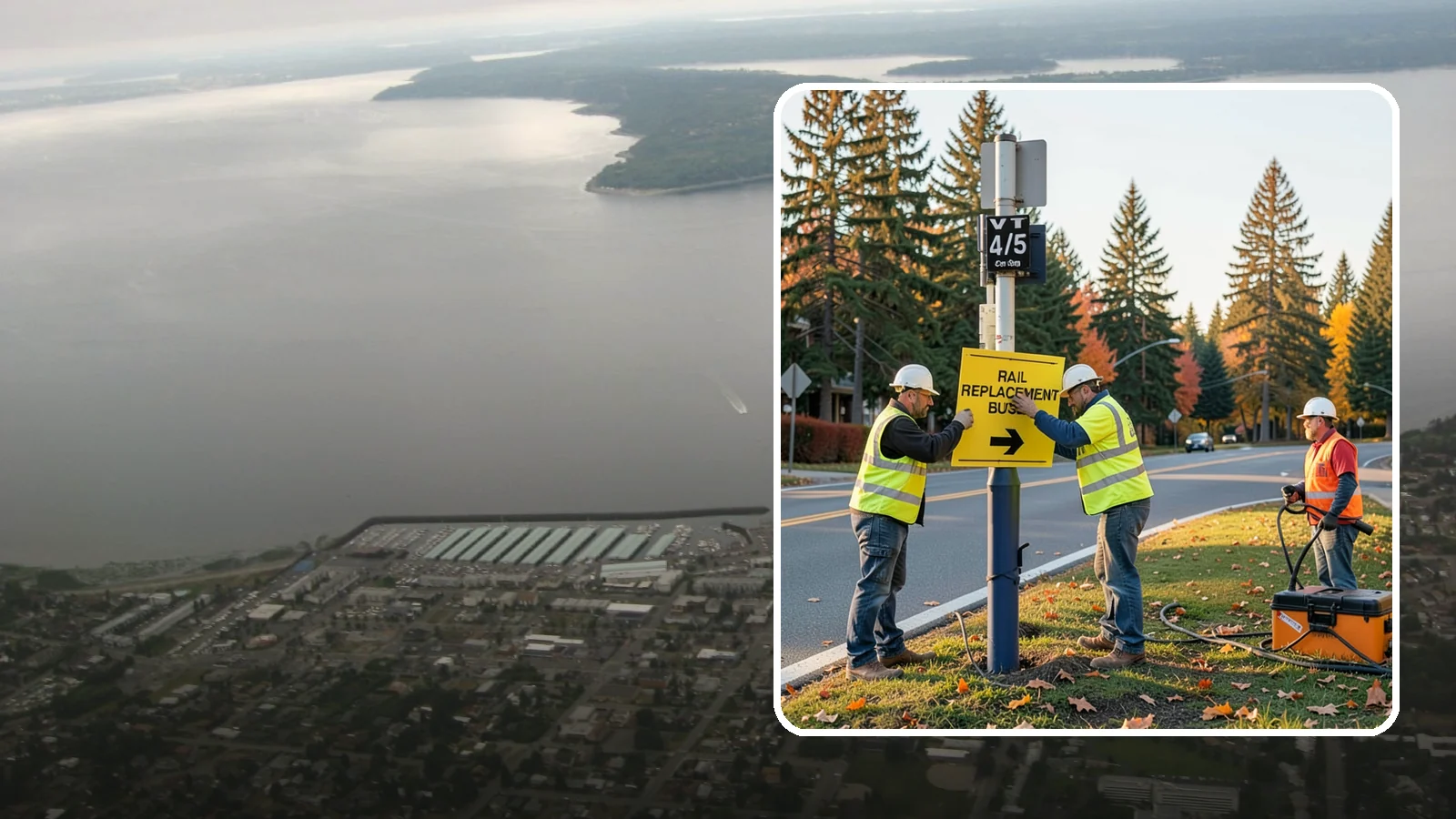 Sign Replacement in Des Moines, King County, WA - We replace faded, damaged, or non-compliant signs while reusing sound posts and hardware where practical.