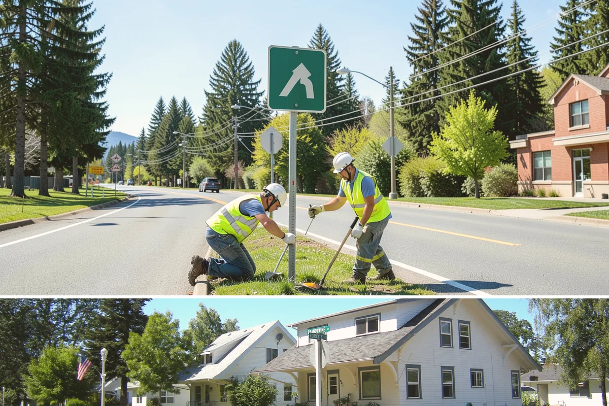 Sign Replacement in DuPont, Pierce County, WA - Retroreflectivity fades year-round, so replacement cycles run in every season, with larger batch orders often scheduled after...