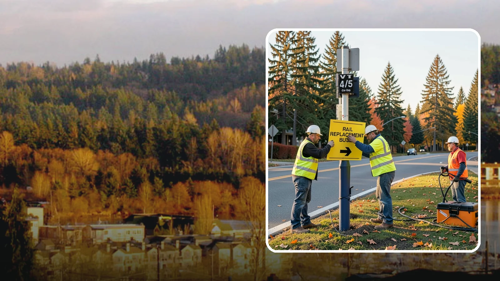 Sign Replacement in Kenmore, King County, WA - We replace faded, damaged, or non-compliant signs while reusing sound posts and hardware where practical.
