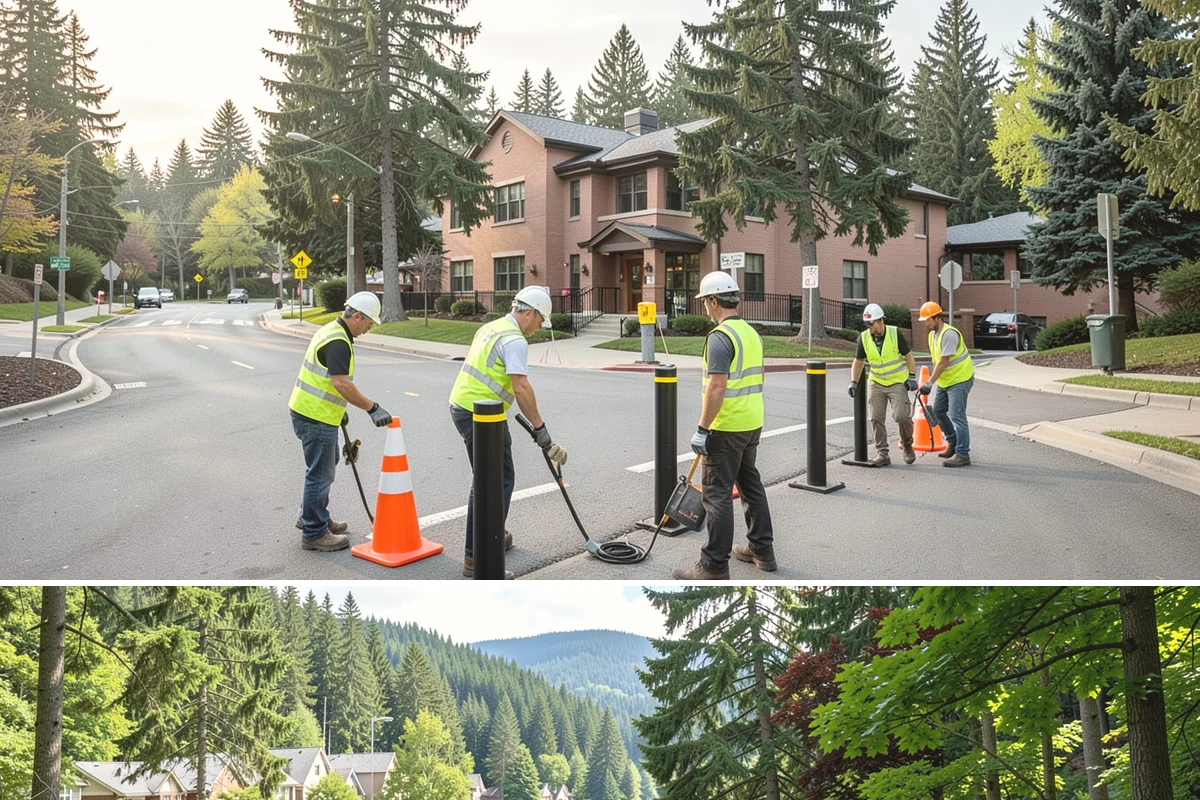 Sign Replacement in Lake Forest Park, King County, WA - Retroreflectivity fades year-round, so replacement cycles run in every season, with larger batch orders often scheduled after...