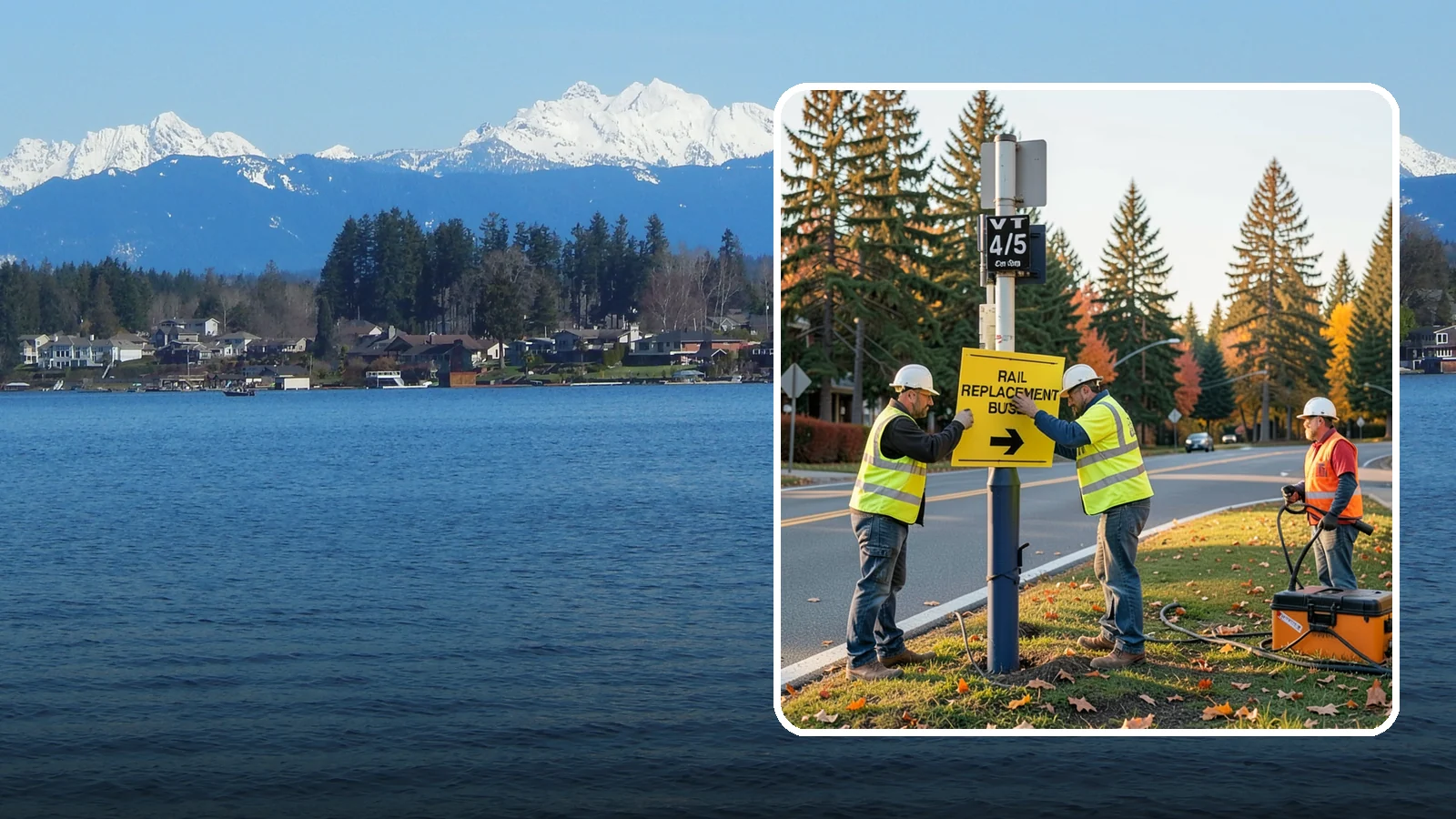 Sign Replacement in Lake Stevens, Snohomish County, WA - We replace faded, damaged, or non-compliant signs while reusing sound posts and hardware where practical.