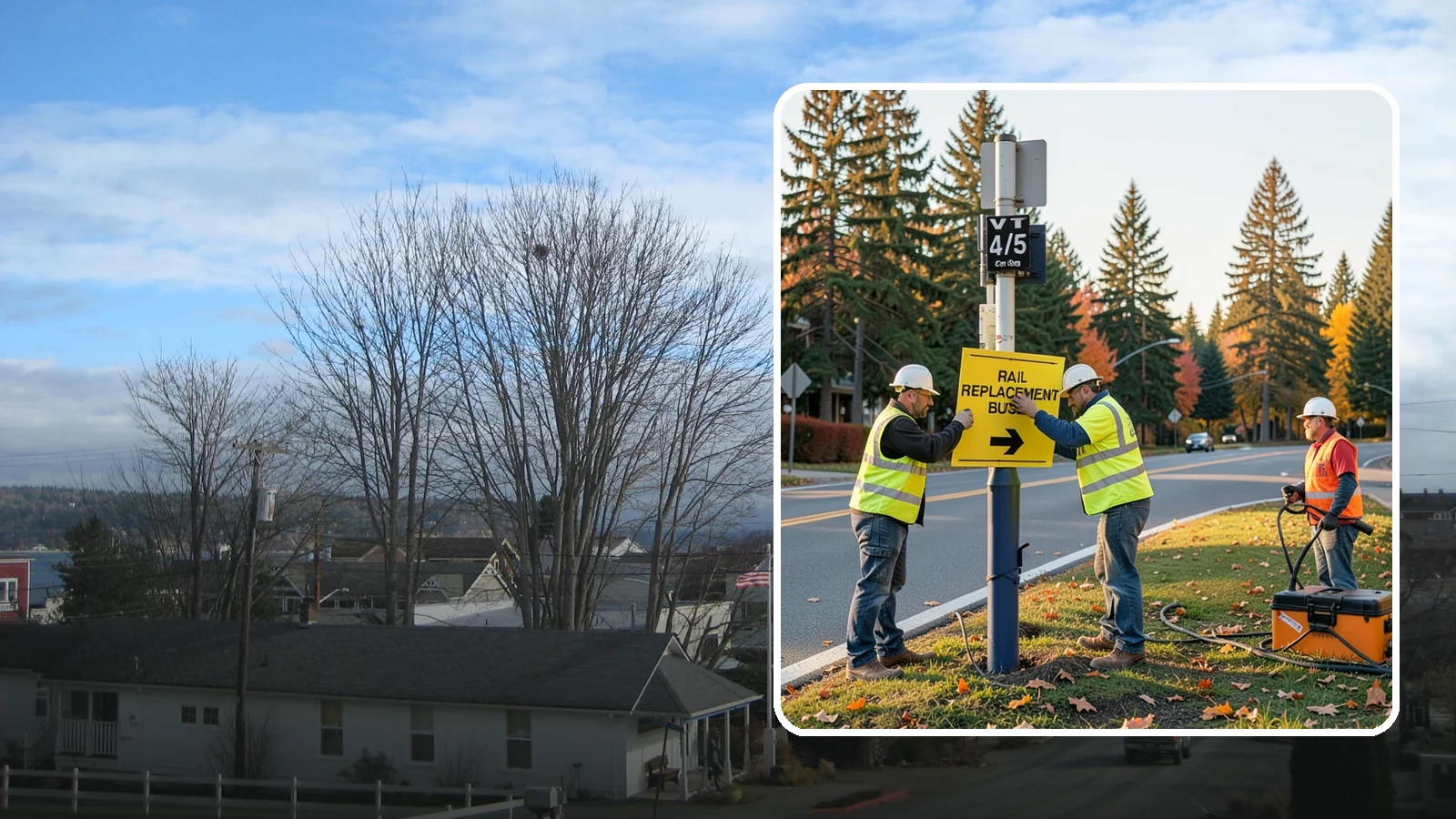 Sign Replacement in Langley, Island County, WA - We replace faded, damaged, or non-compliant signs while reusing sound posts and hardware where practical.