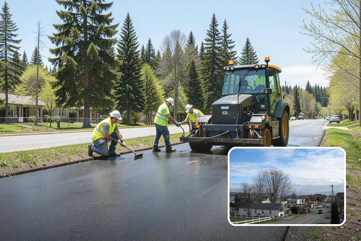 Sign Replacement in Langley, Island County, WA - Restores nighttime visibility to MUTCD retroreflectivity standards