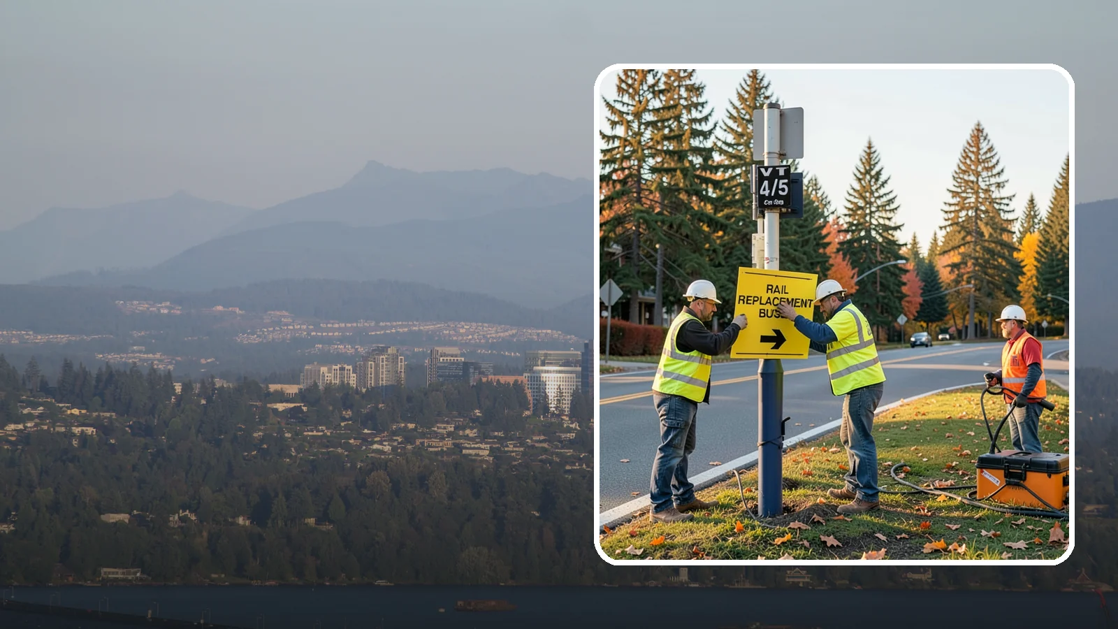Sign Replacement in Medina, King County, WA - We replace faded, damaged, or non-compliant signs while reusing sound posts and hardware where practical.