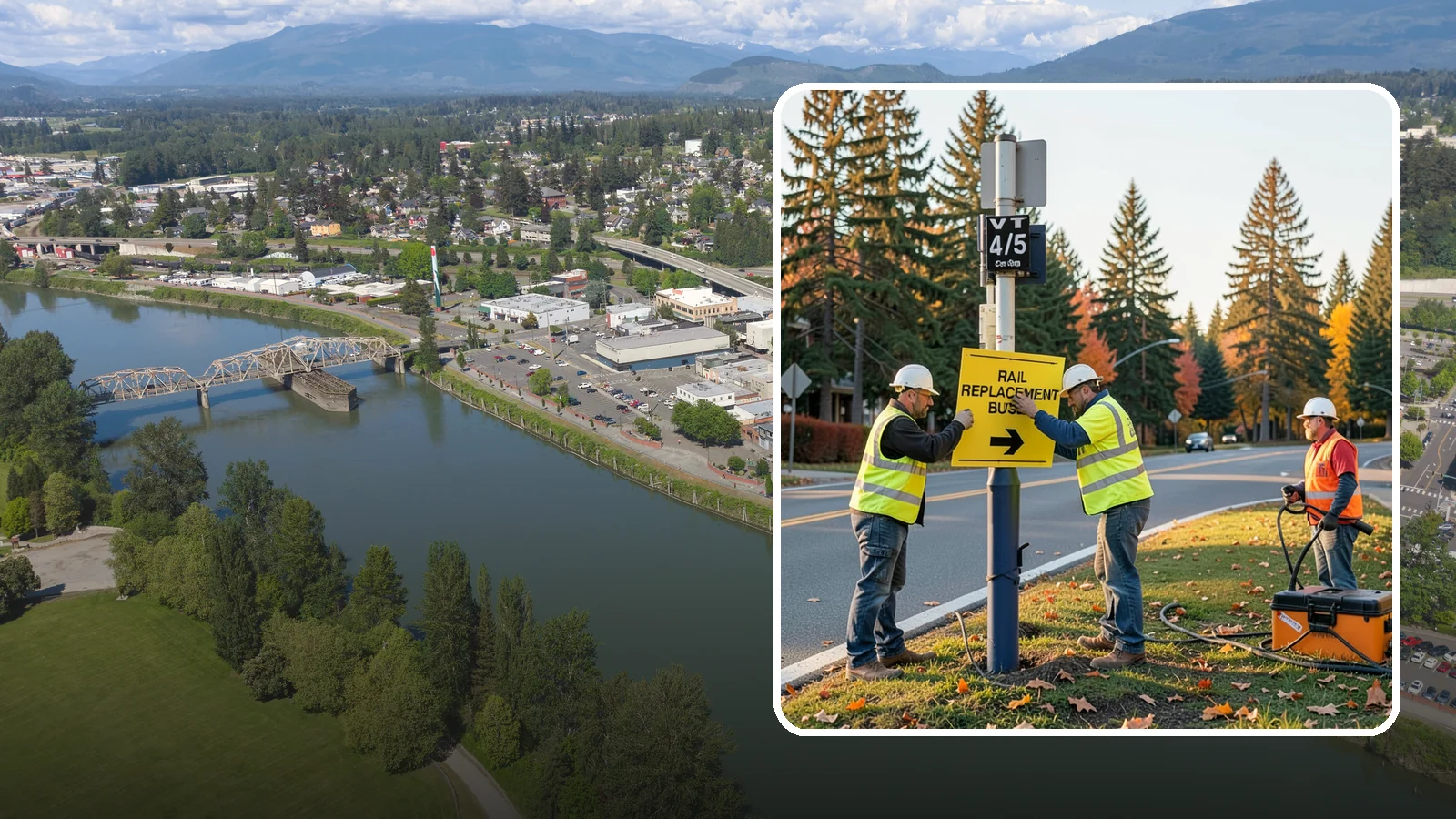 Sign Replacement in Mount Vernon, Skagit County, WA - We replace faded, damaged, or non-compliant signs while reusing sound posts and hardware where practical.