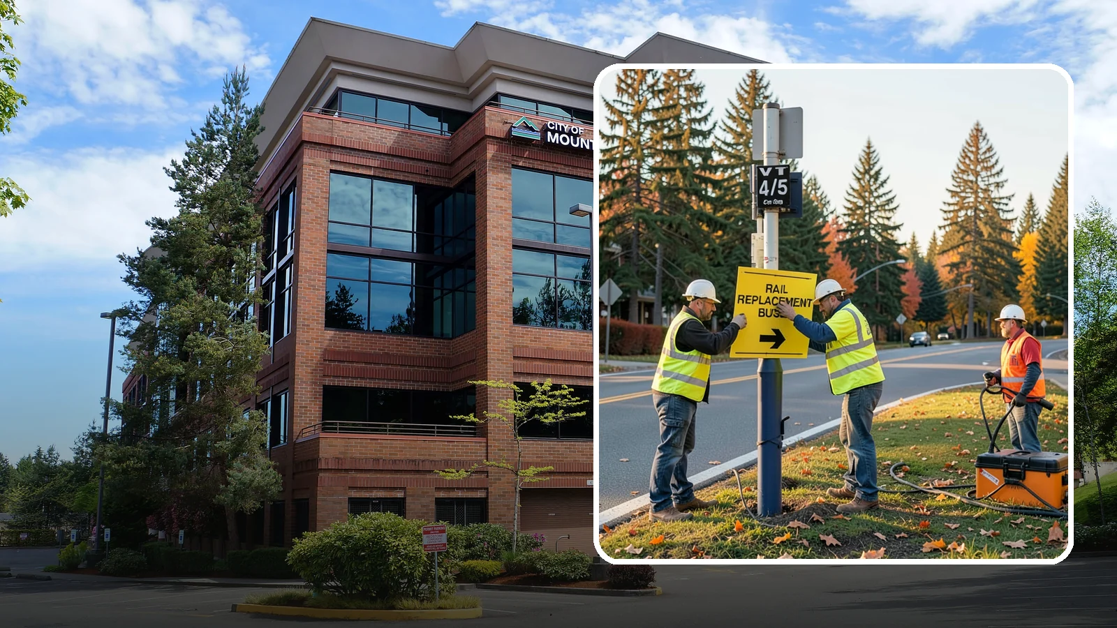 Sign Replacement in Mountlake Terrace, Snohomish County, WA - We replace faded, damaged, or non-compliant signs while reusing sound posts and hardware where practical.