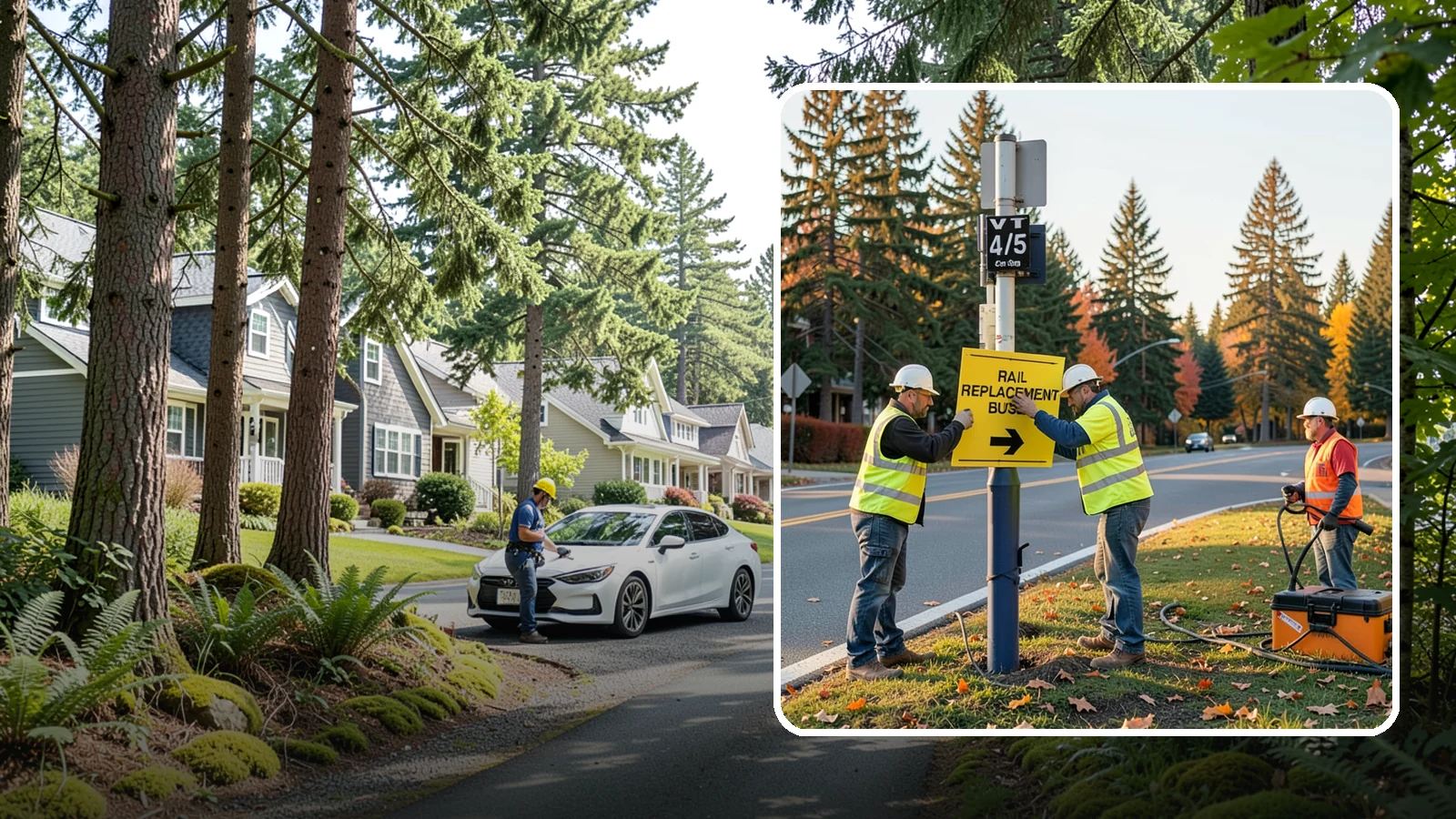 Sign Replacement in Normandy Park, King County, WA - We replace faded, damaged, or non-compliant signs while reusing sound posts and hardware where practical.