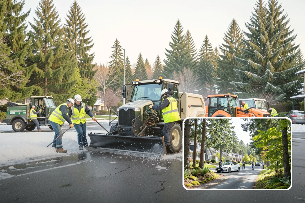 Sign Replacement in Normandy Park, King County, WA - Restores nighttime visibility to MUTCD retroreflectivity standards