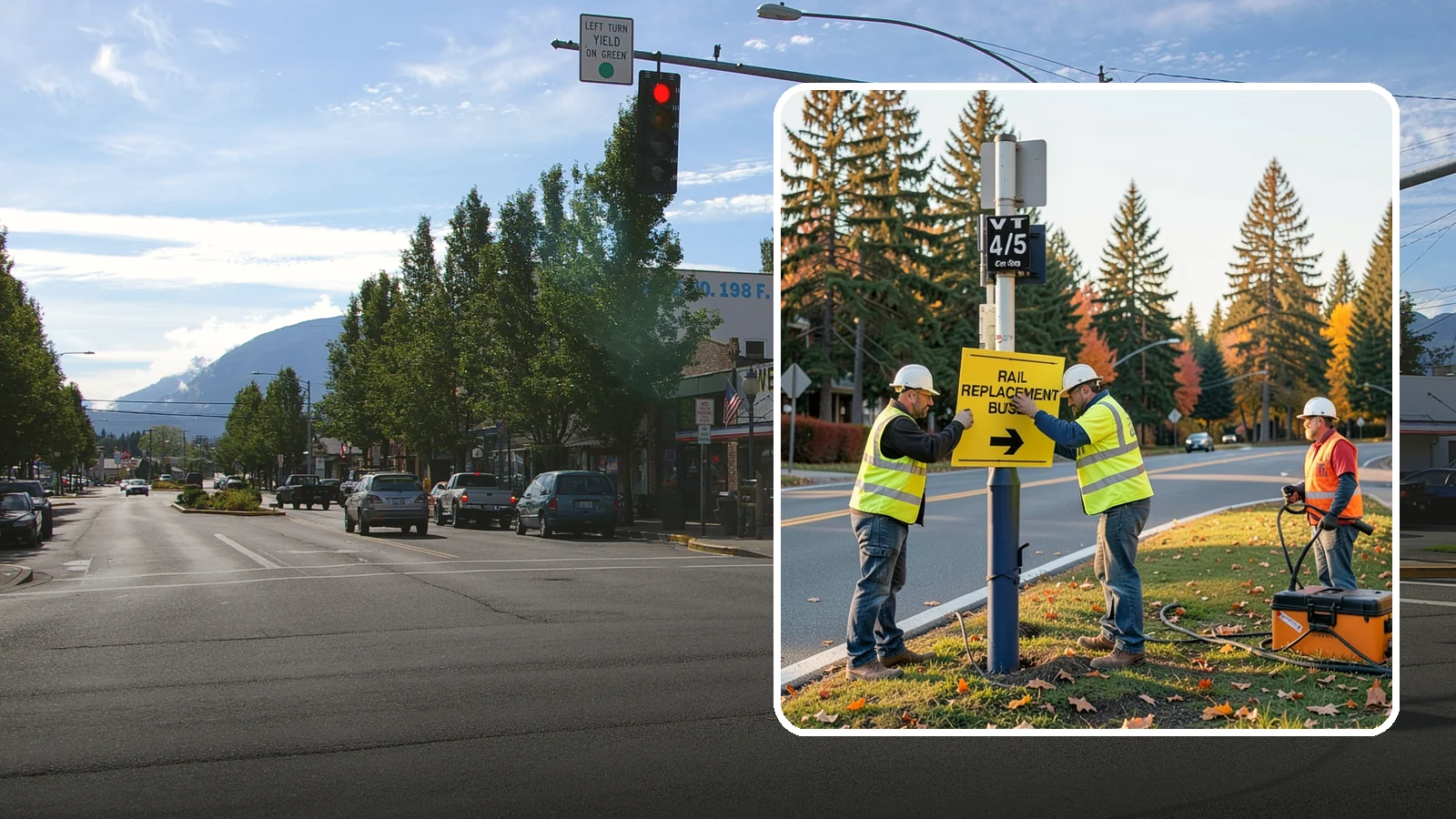 Sign Replacement in North Bend, King County, WA - We replace faded, damaged, or non-compliant signs while reusing sound posts and hardware where practical.