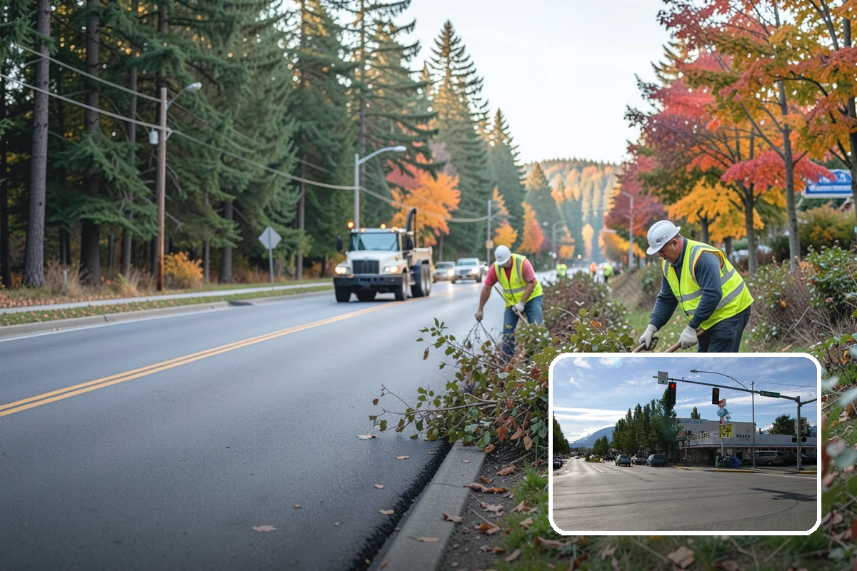Sign Replacement in North Bend, King County, WA - Restores nighttime visibility to MUTCD retroreflectivity standards