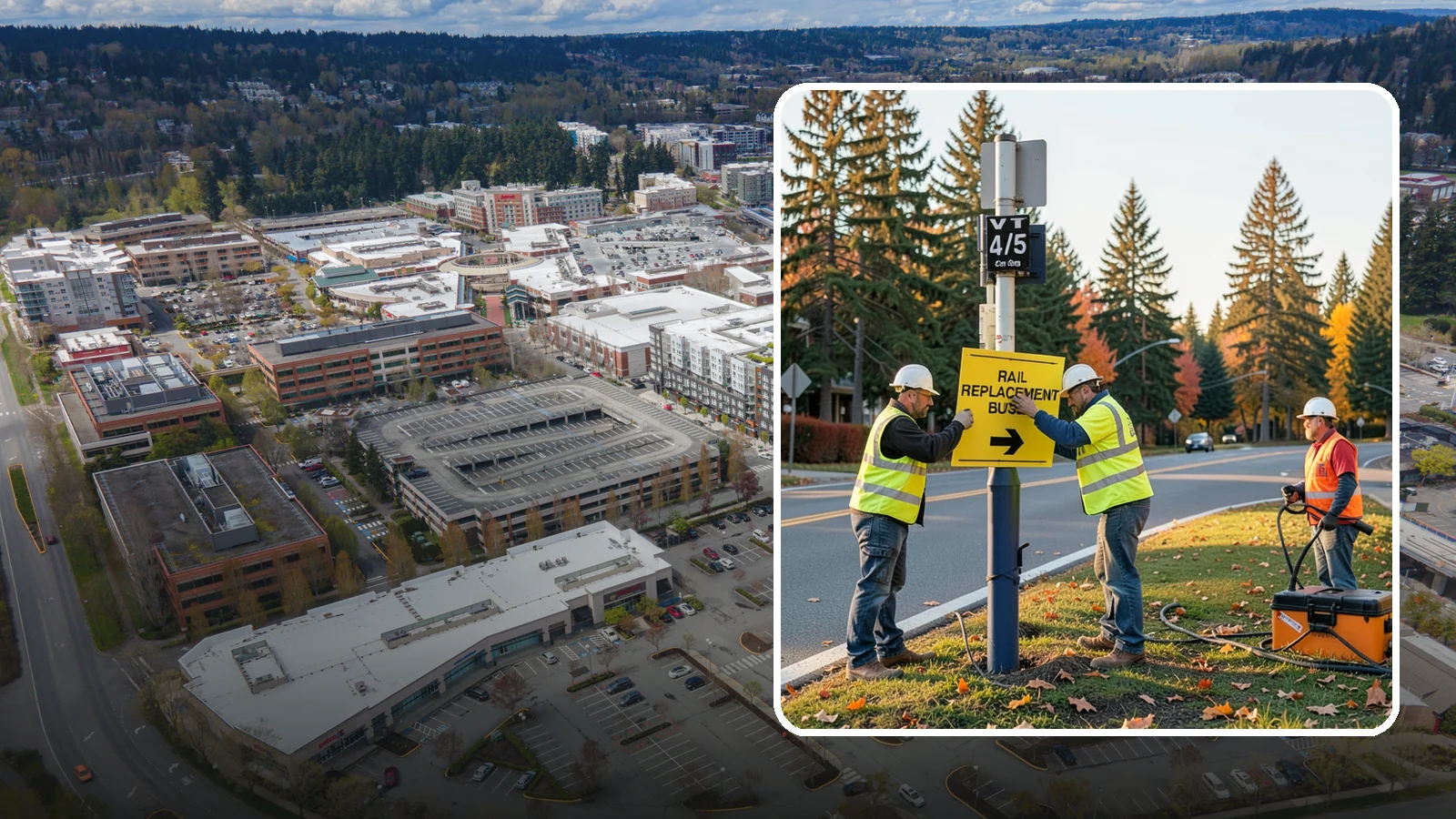 Sign Replacement in Redmond, King County, WA - We replace faded, damaged, or non-compliant signs while reusing sound posts and hardware where practical.