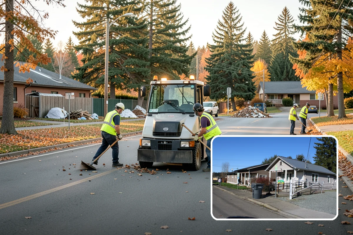 Sign Replacement in South Prairie, Pierce County, WA - Restores nighttime visibility to MUTCD retroreflectivity standards