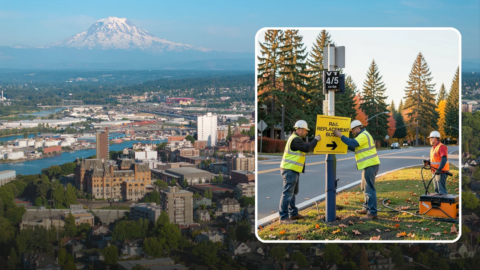 Sign Replacement in Tacoma, Pierce County, WA - We replace faded, damaged, or non-compliant signs while reusing sound posts and hardware where practical.