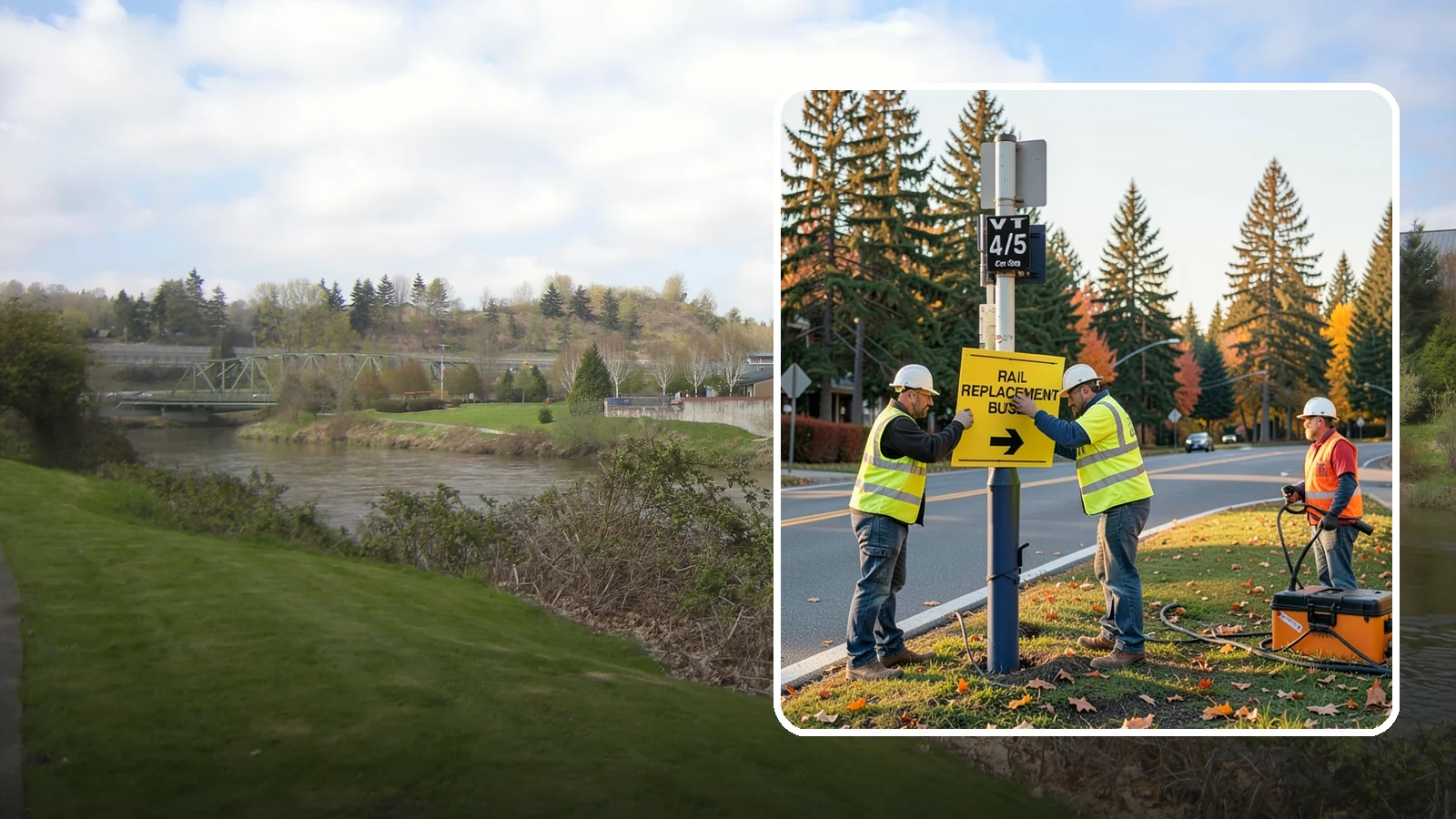 Sign Replacement in Tukwila, King County, WA - We replace faded, damaged, or non-compliant signs while reusing sound posts and hardware where practical.