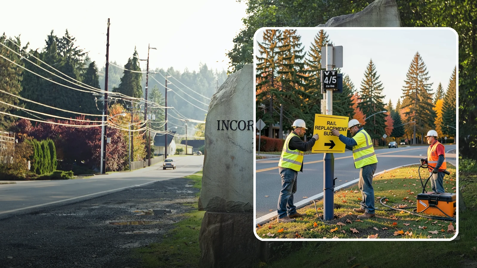 Sign Replacement in Wilkeson, Pierce County, WA - We replace faded, damaged, or non-compliant signs while reusing sound posts and hardware where practical.