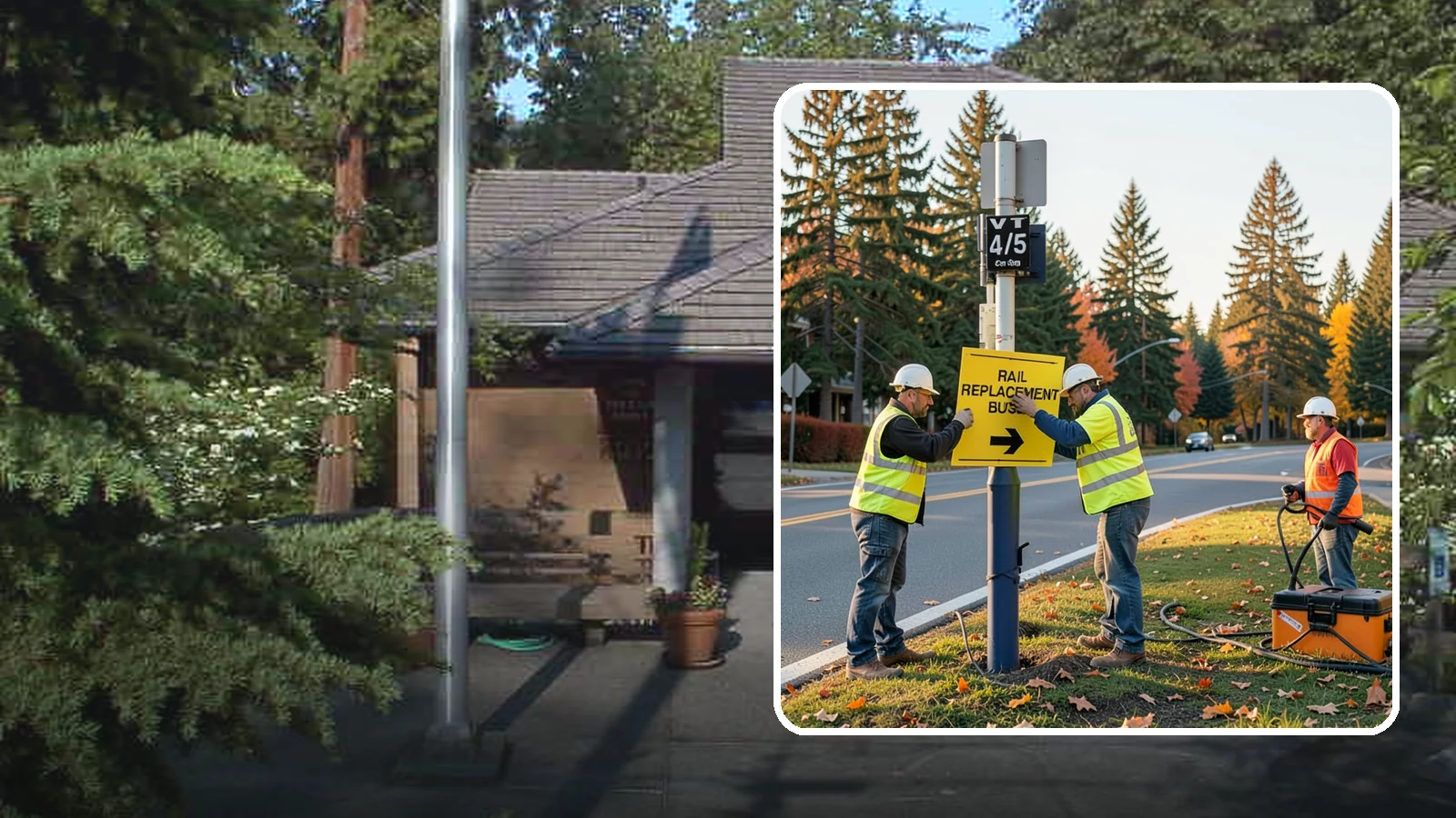 Sign Replacement in Yarrow Point, King County, WA - We replace faded, damaged, or non-compliant signs while reusing sound posts and hardware where practical.