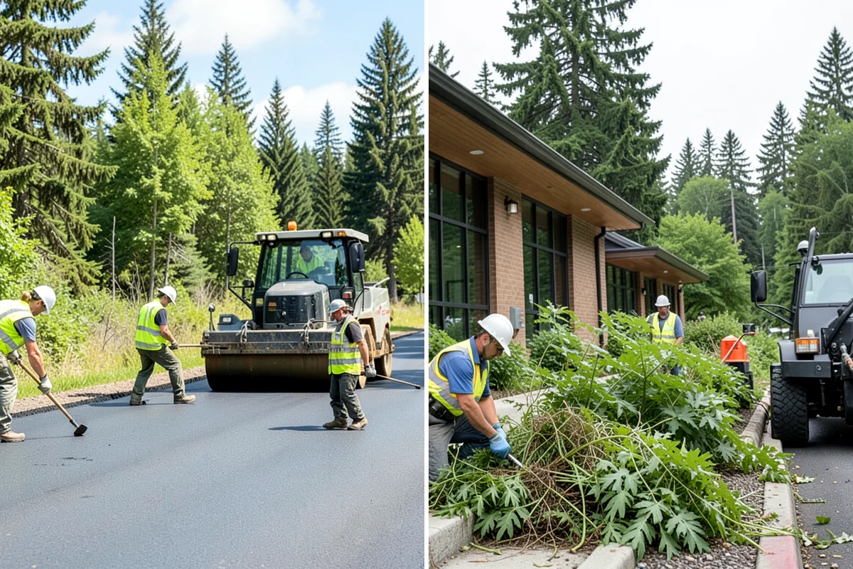 Sign Visibility Clearing in Arlington, Snohomish County, WA - Inventory sign locations and assess vegetative obstruction of each face and approach