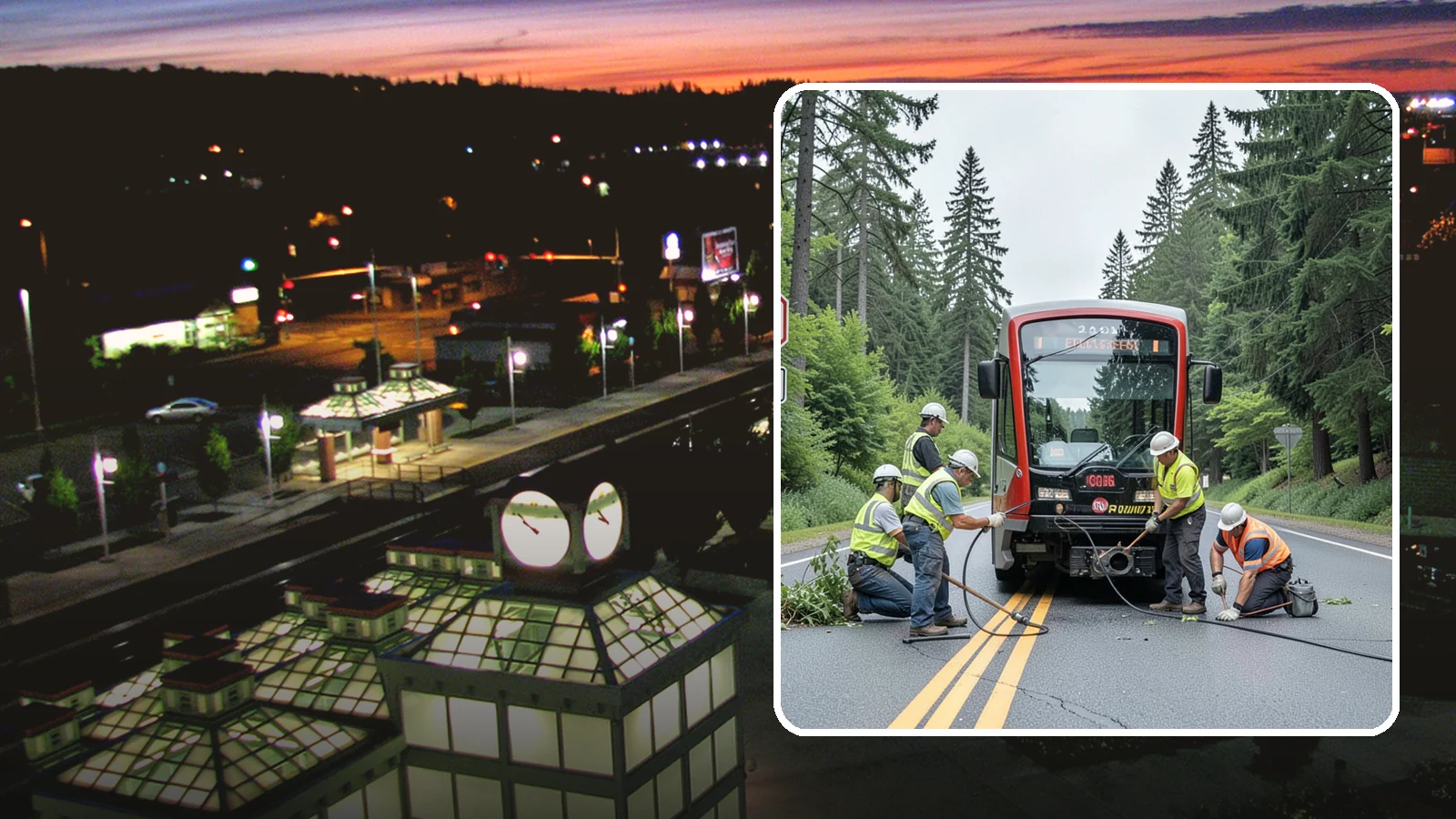 Sign Visibility Clearing in Auburn, King County, WA - Selective clearing that restores unobstructed sight lines to regulatory and warning signs for driver safety and liability...