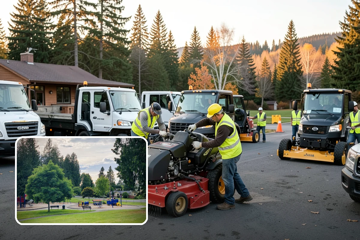 Sign Visibility Clearing in Bonney Lake, Pierce County, WA - Restores MUTCD-compliant sign visibility and legibility distance