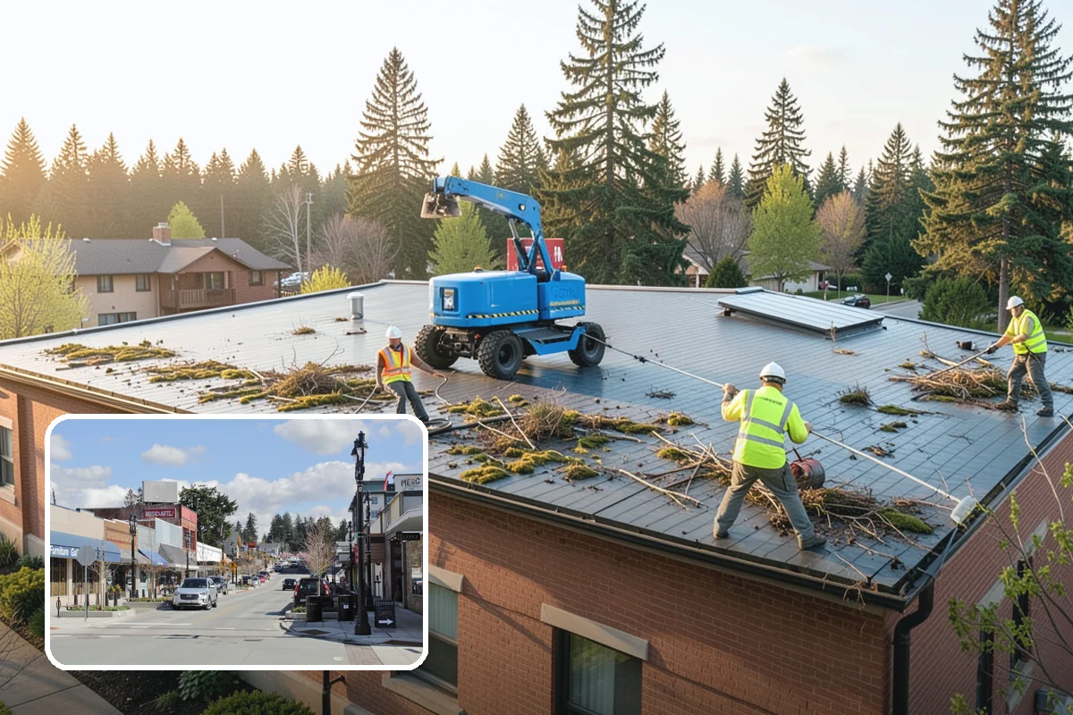 Sign Visibility Clearing in Bothell, King County, WA - Restores MUTCD-compliant sign visibility and legibility distance