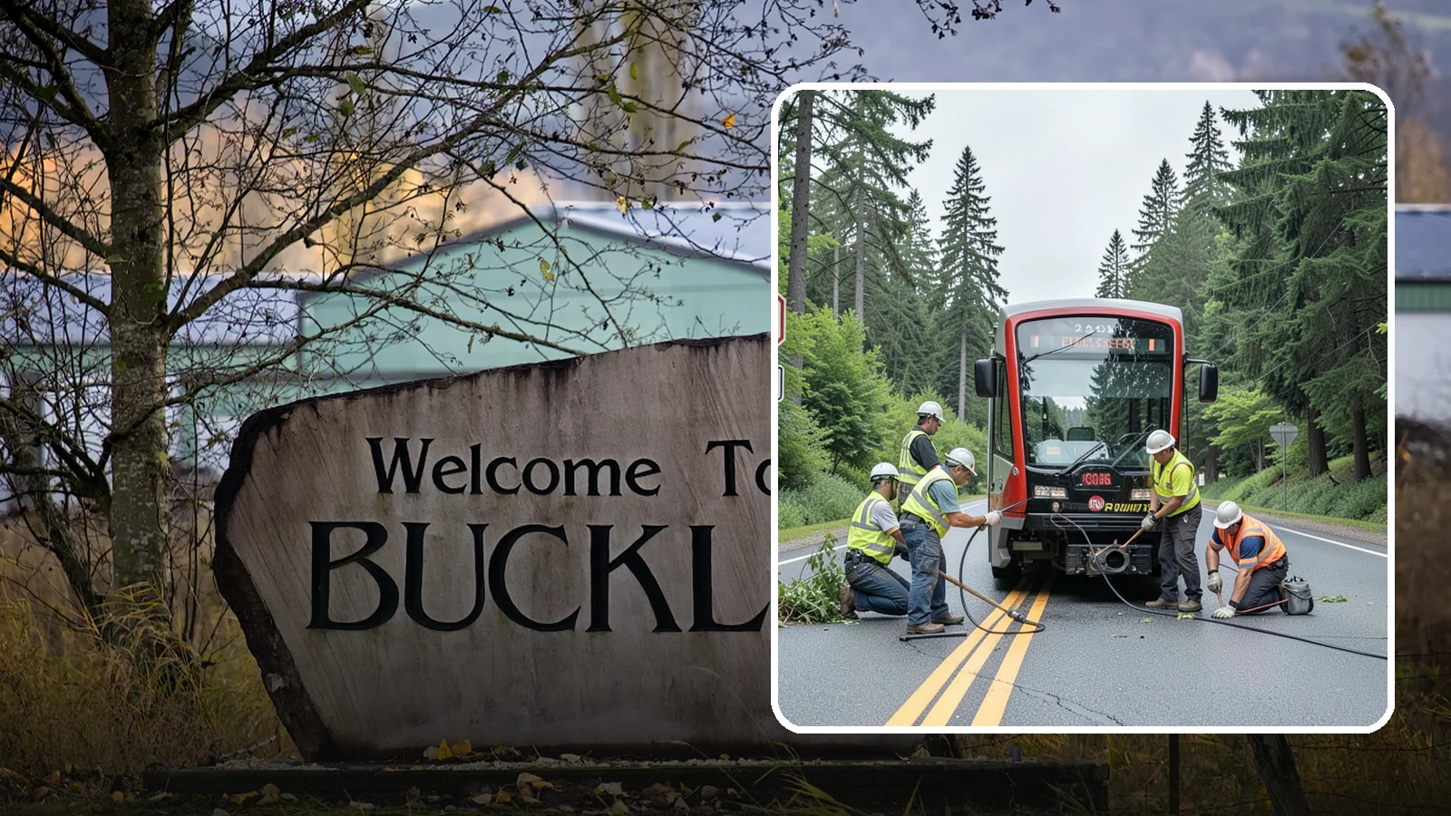 Sign Visibility Clearing in Buckley, Pierce County, WA - Selective clearing that restores unobstructed sight lines to regulatory and warning signs for driver safety and liability...