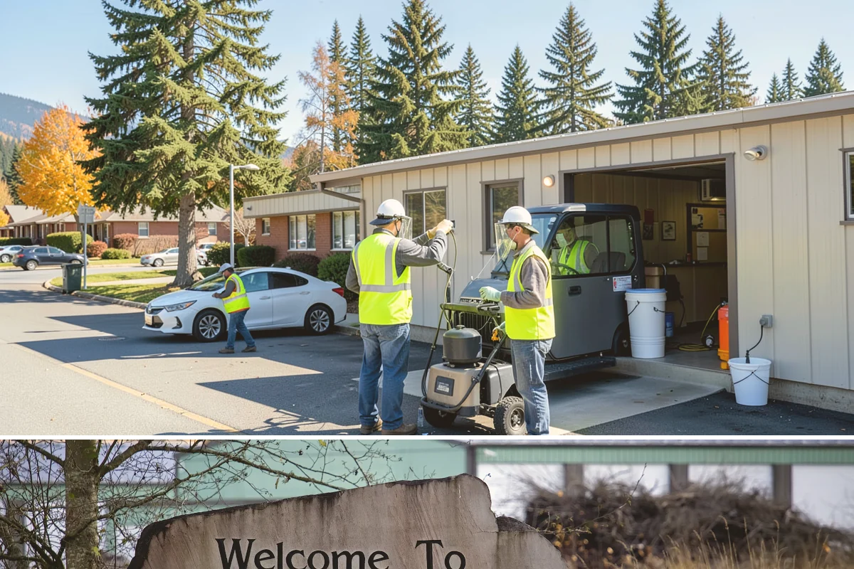 Sign Visibility Clearing in Buckley, Pierce County, WA - Sign clearing is most needed from May through September when foliage is full, with a valuable pre-winter pass to remove growth...