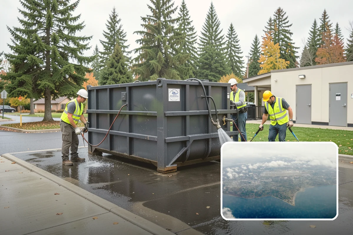 Sign Visibility Clearing in Burien, King County, WA - Restores MUTCD-compliant sign visibility and legibility distance