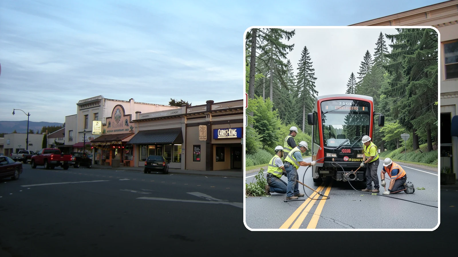 Sign Visibility Clearing in Burlington, Skagit County, WA - Selective clearing that restores unobstructed sight lines to regulatory and warning signs for driver safety and liability...