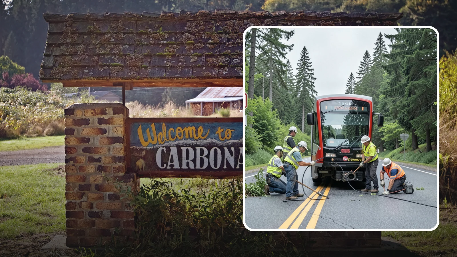 Sign Visibility Clearing in Carbonado, Pierce County, WA - Selective clearing that restores unobstructed sight lines to regulatory and warning signs for driver safety and liability...
