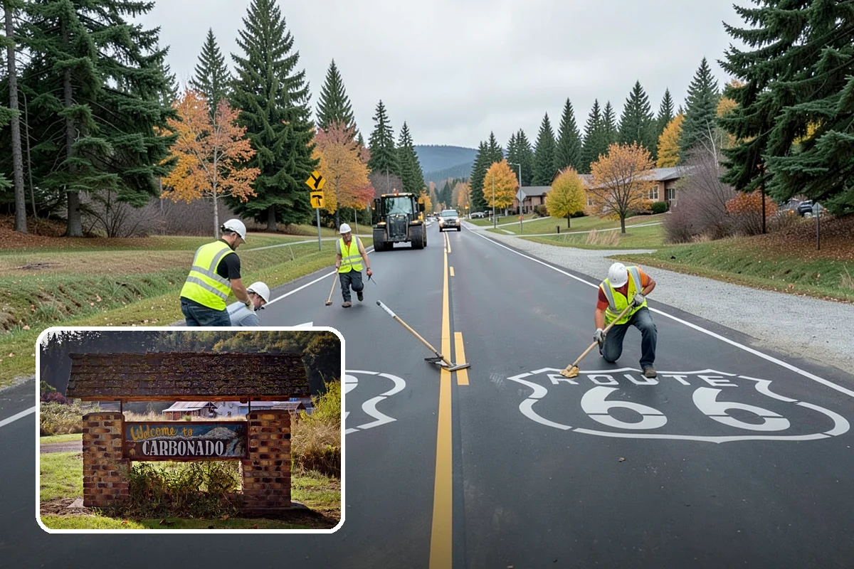 Sign Visibility Clearing in Carbonado, Pierce County, WA - Restores MUTCD-compliant sign visibility and legibility distance